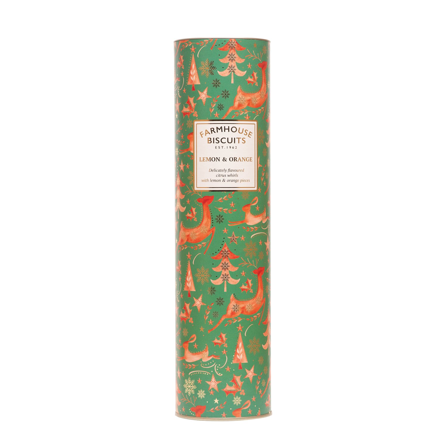 Winter animals tube of lemon & orange whirls - VAT FREE 12x300g