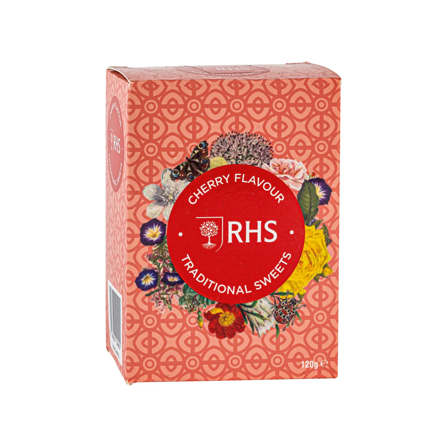 Cherry traditional flavour sweets in carton 12x120g