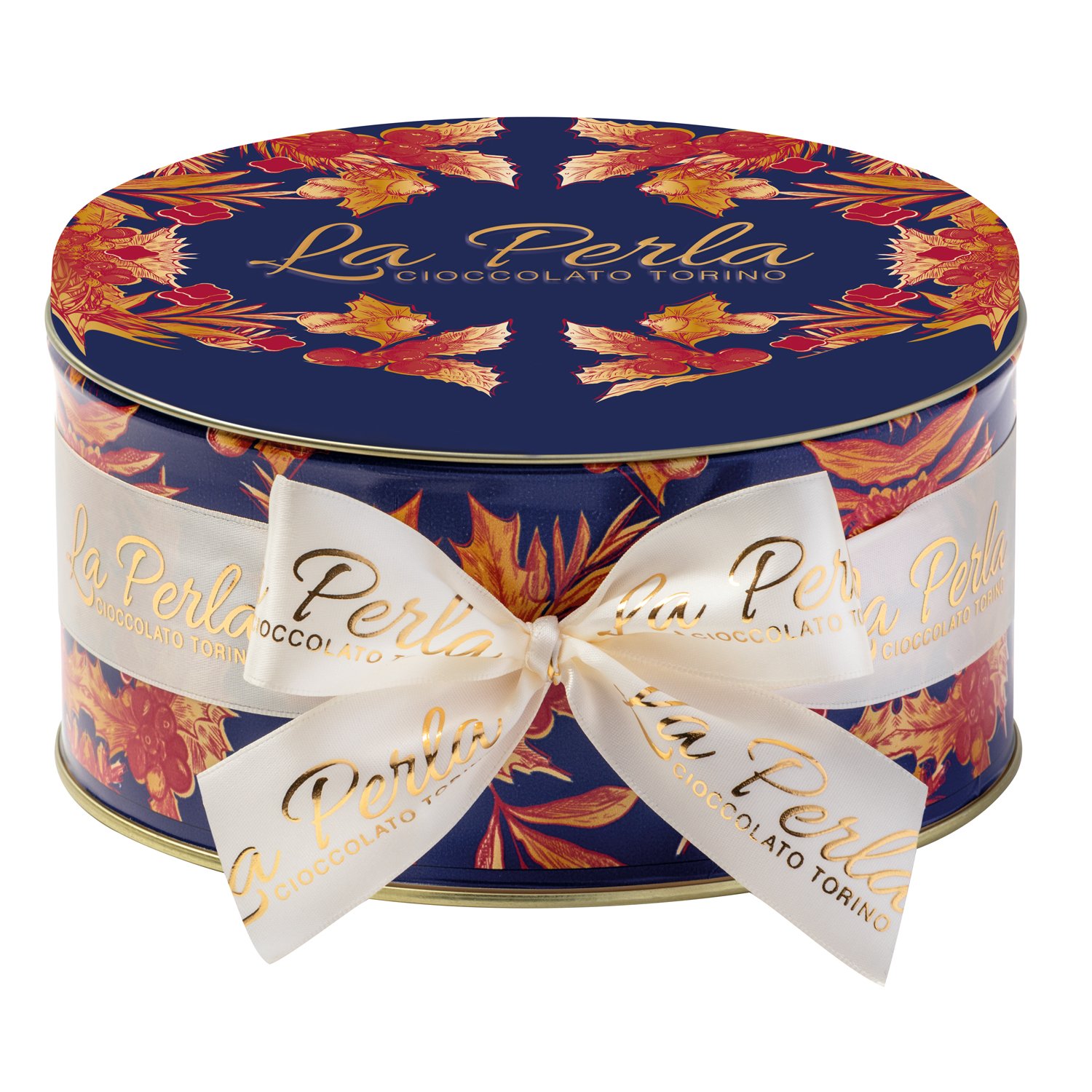 La Latte Christmas Edition tin of assorted choc truffles 19x10cm 6x300g