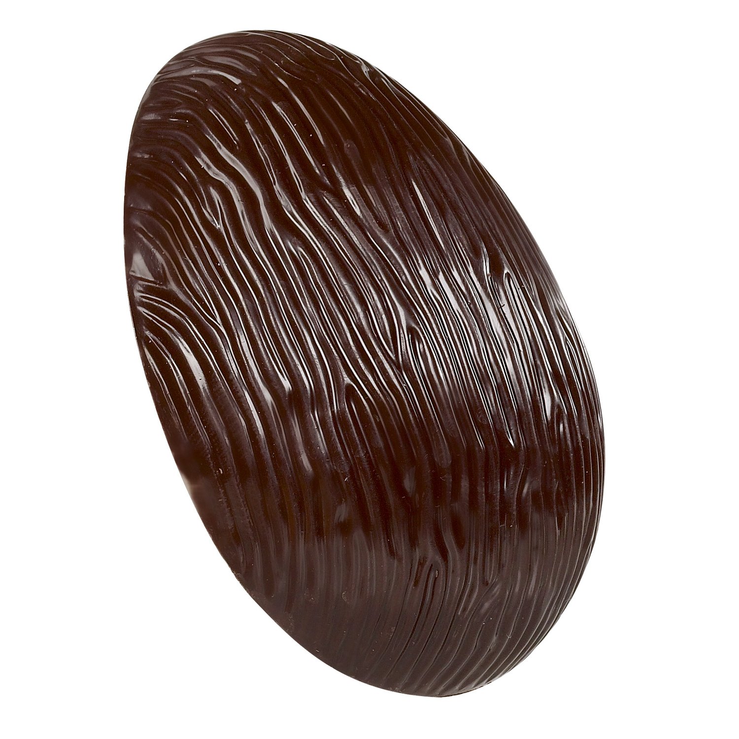 17.5cm bark half egg shells - dark - 6x140g