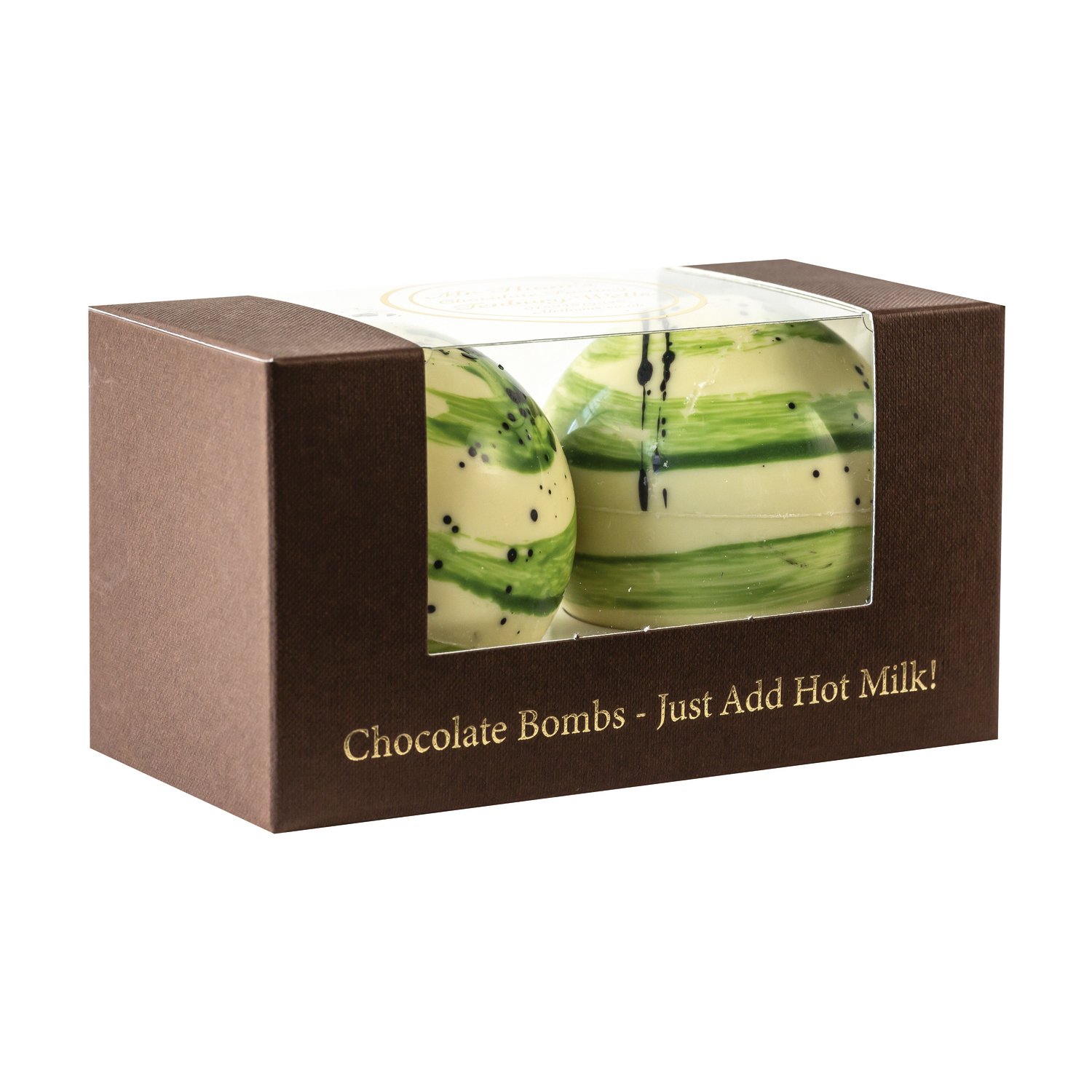 Mr Thom's duo white chocolate bomb in gift box - VAT FREE - 6x160g