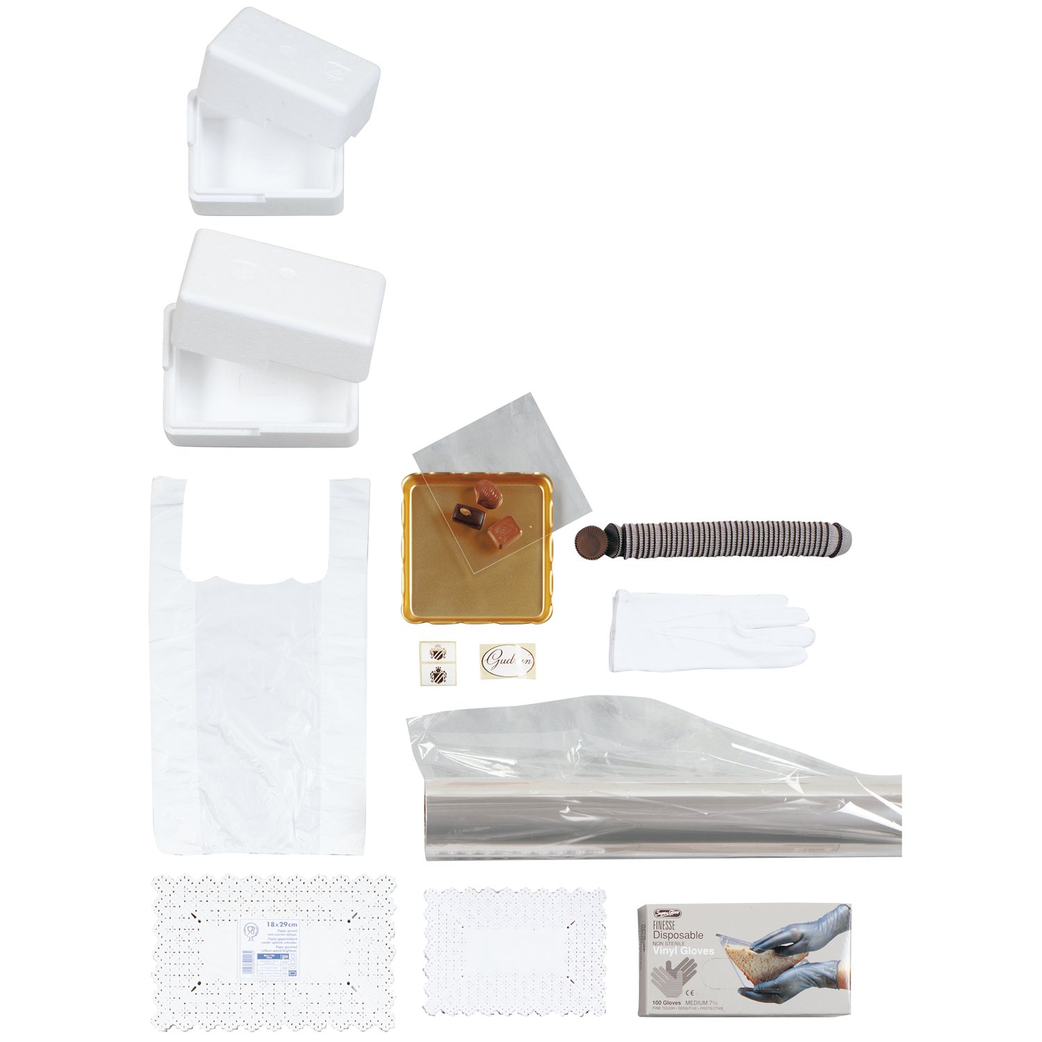 THS Packing - Roll of clear clearphane - 60cm x 300m x 1roll