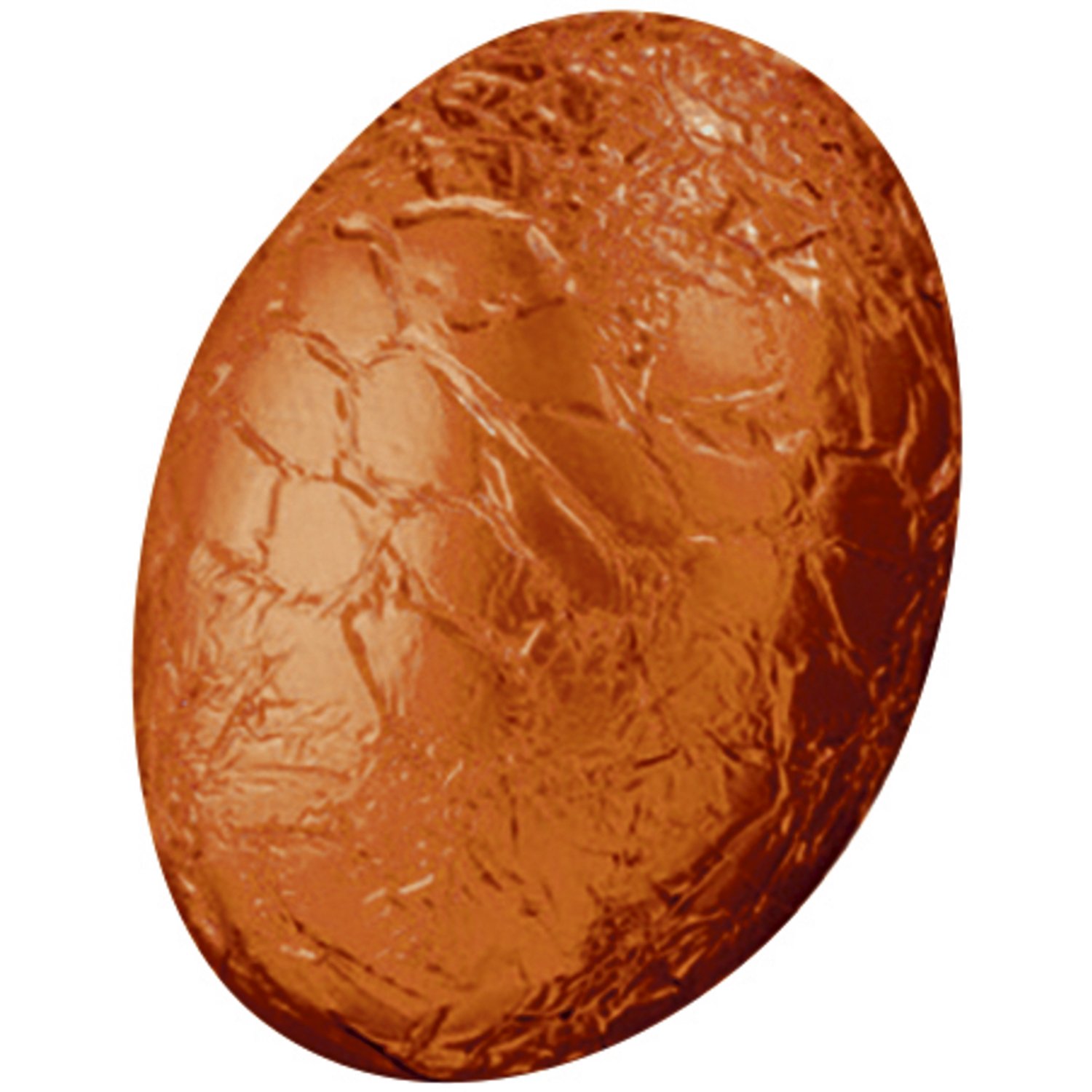 Dark choc mini eggs with orange praline in orange foil - app 11g - 2kg