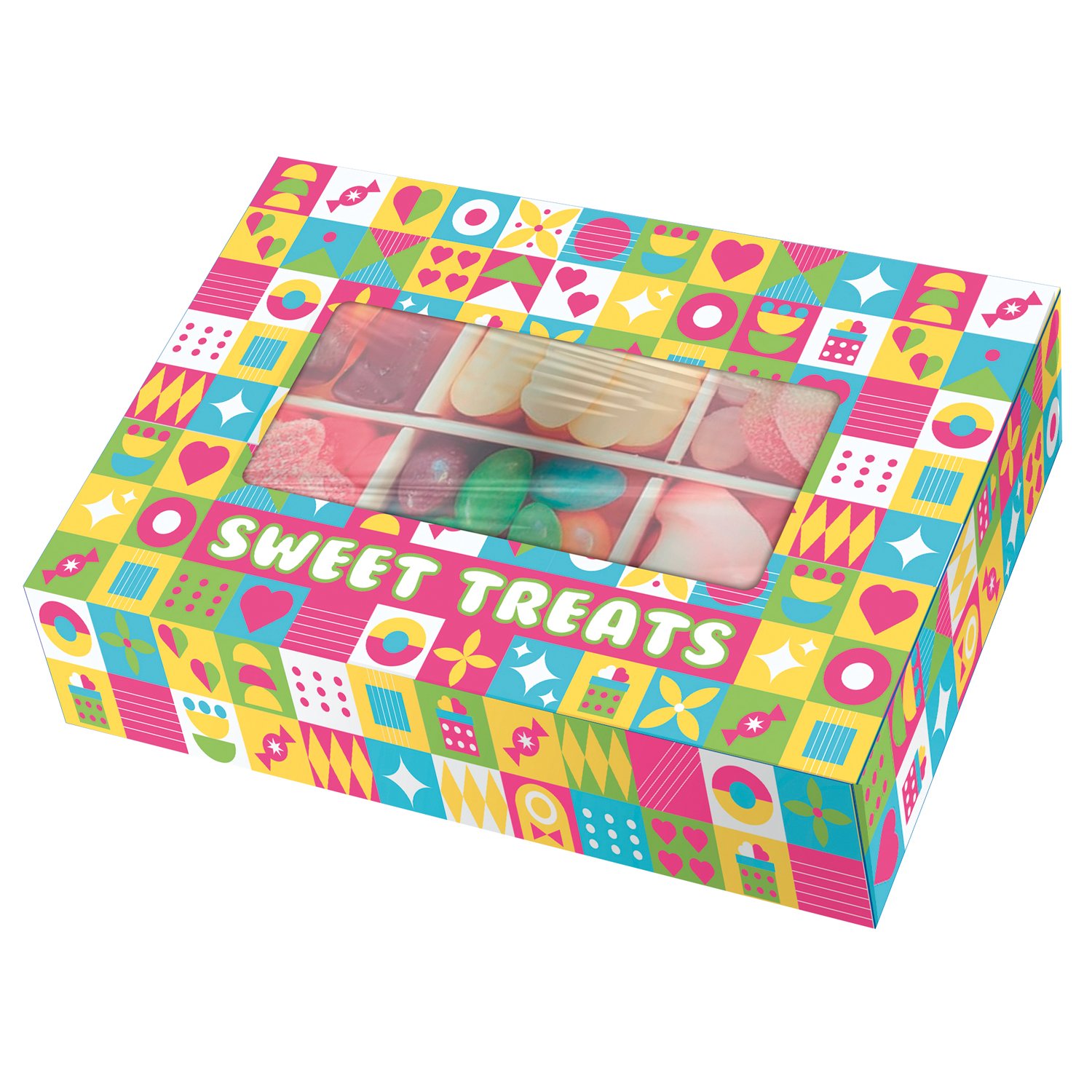 Sweet Treats theatre box of assorted gummy sweets 10x400g