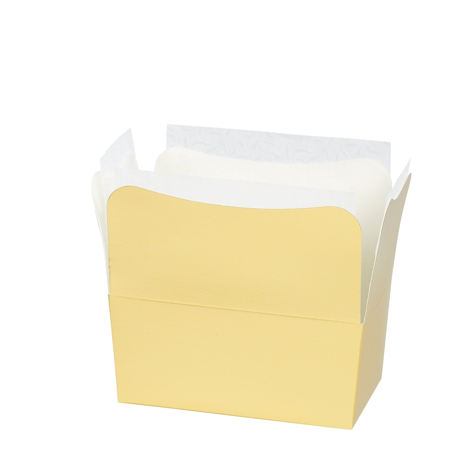 THS Packing - 750g matt gold ballotin (with glassine liners) 155 x 93 x 62 x 20pcs