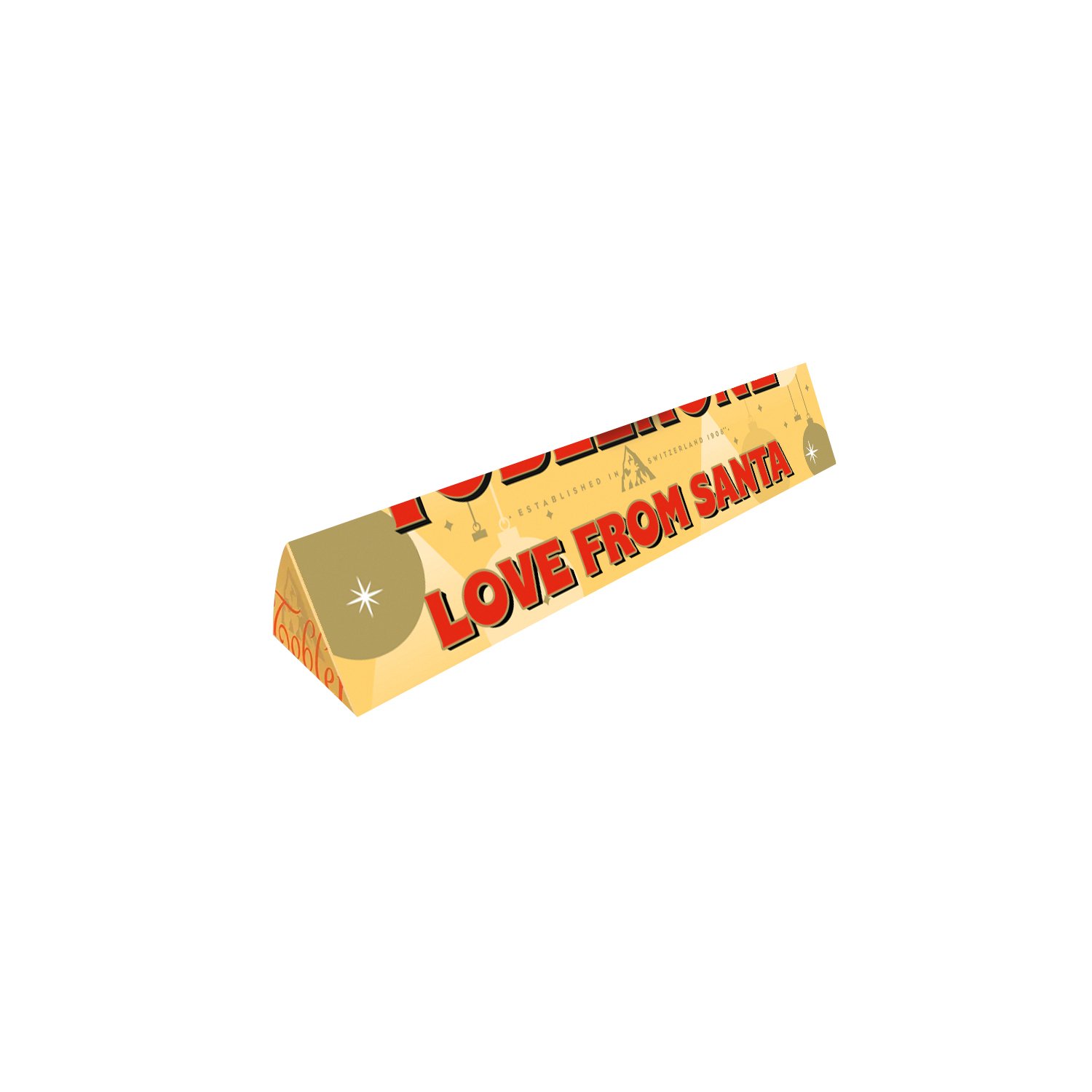 Toblerone with LOVE FROM SANTA sleeve  12x100g