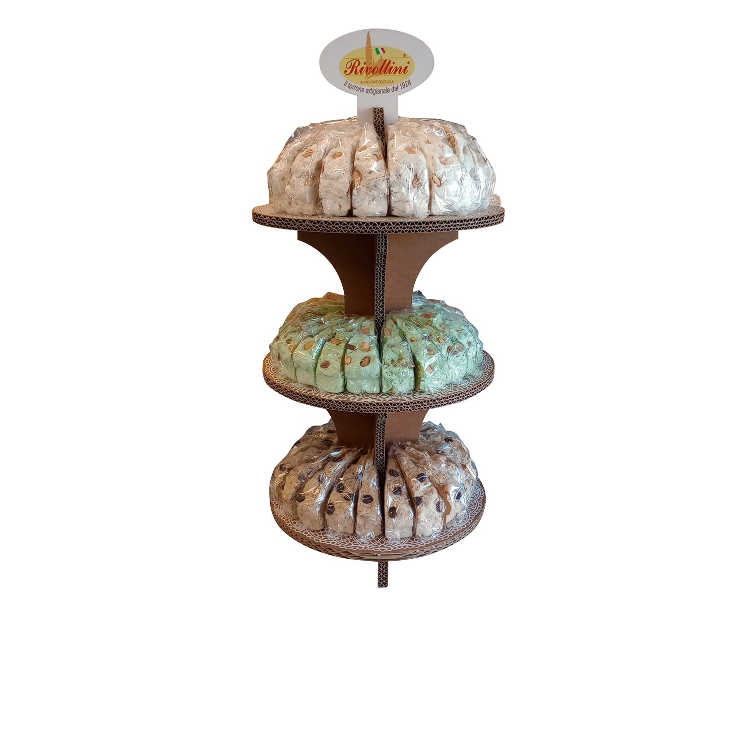 Rivoltini counter stand - FOC with 3 cakes x 1pc