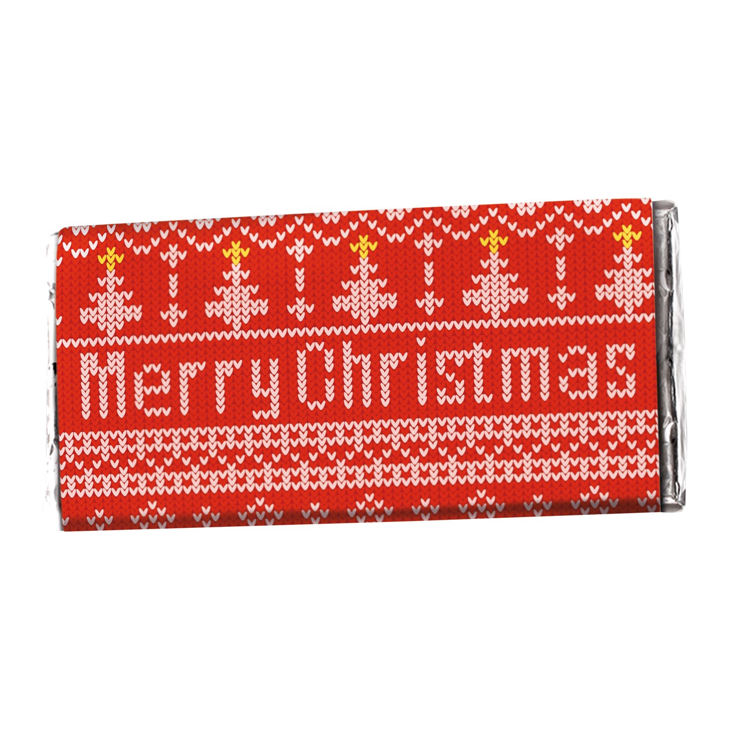 Solid milk chocolate bar with Christmas Jumper design 20x85g