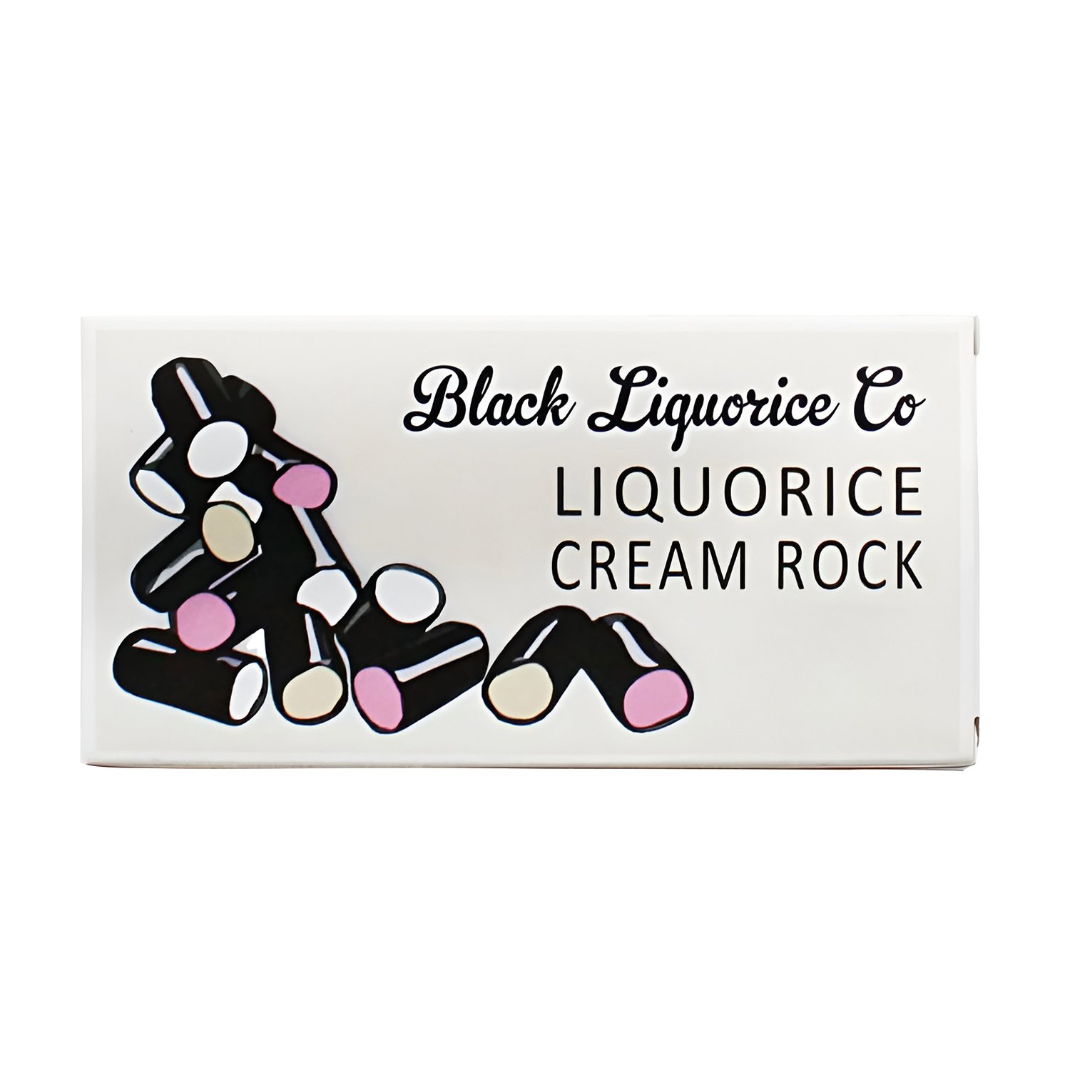 Heritage Liquorice Cream Rock in gift carton 6x125g