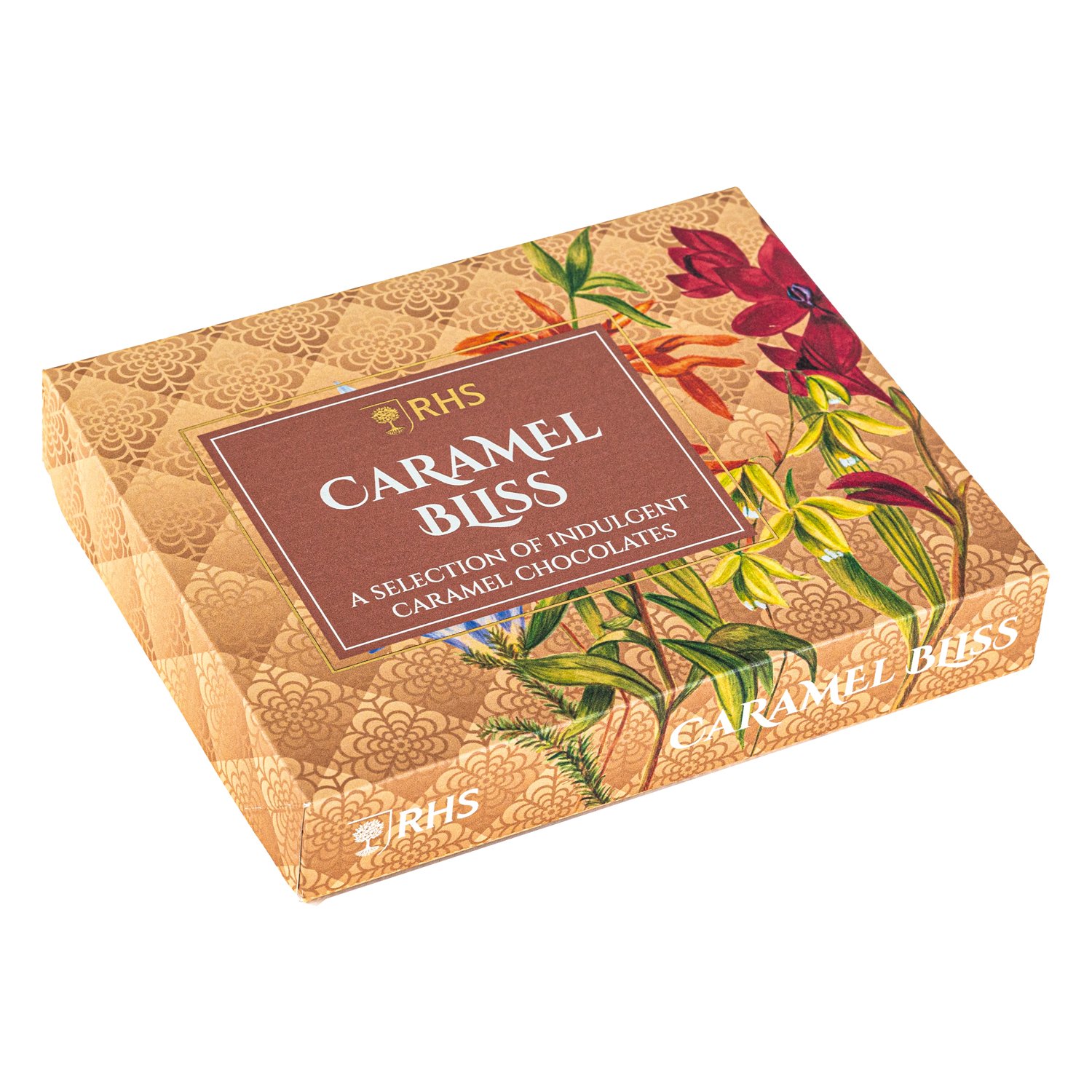Caramel Bliss - dark and milk chocs with caramel in gift box 8x165g