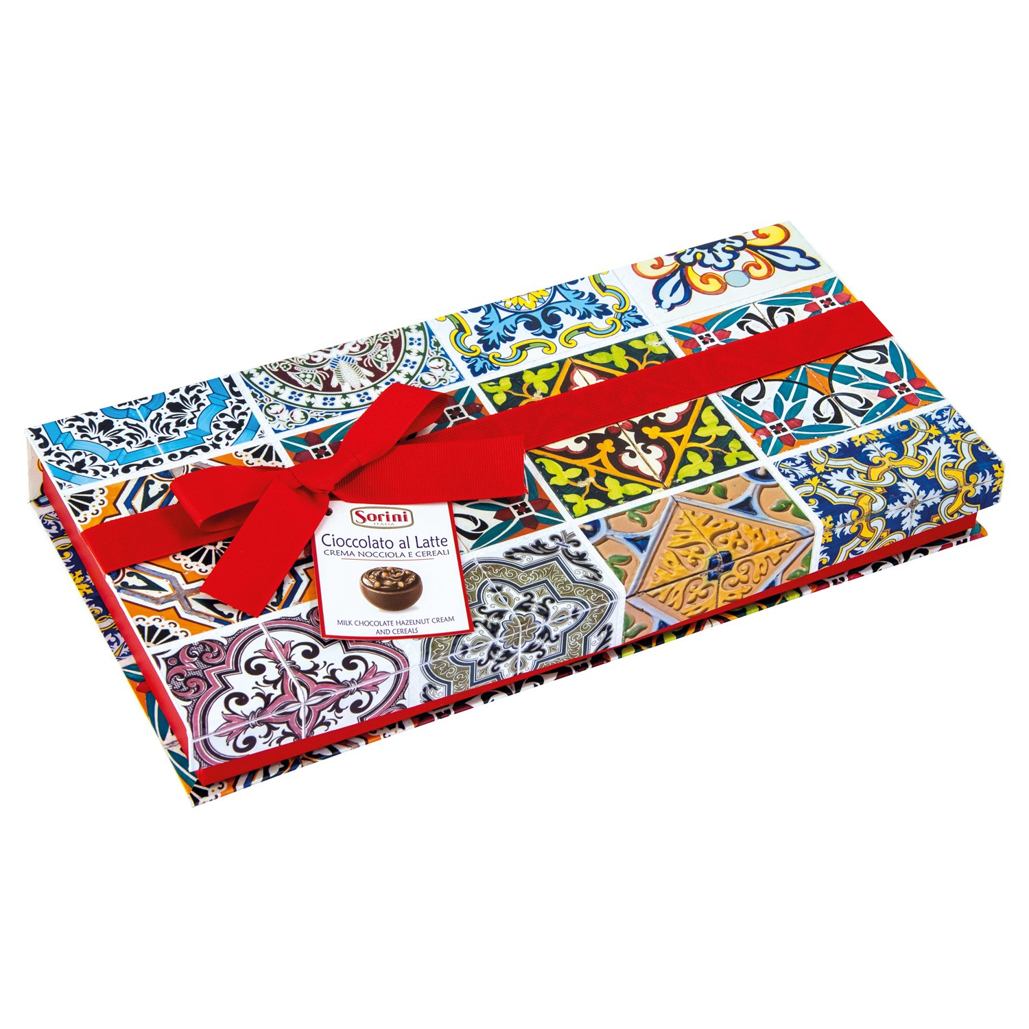 Maja Maiolica gift box with milk choc spheres with hazelnut cream 8x270g