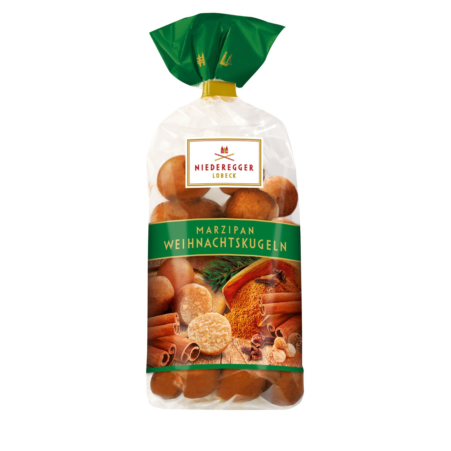 Spiced marzipan potatoes in gift bag 8x150g