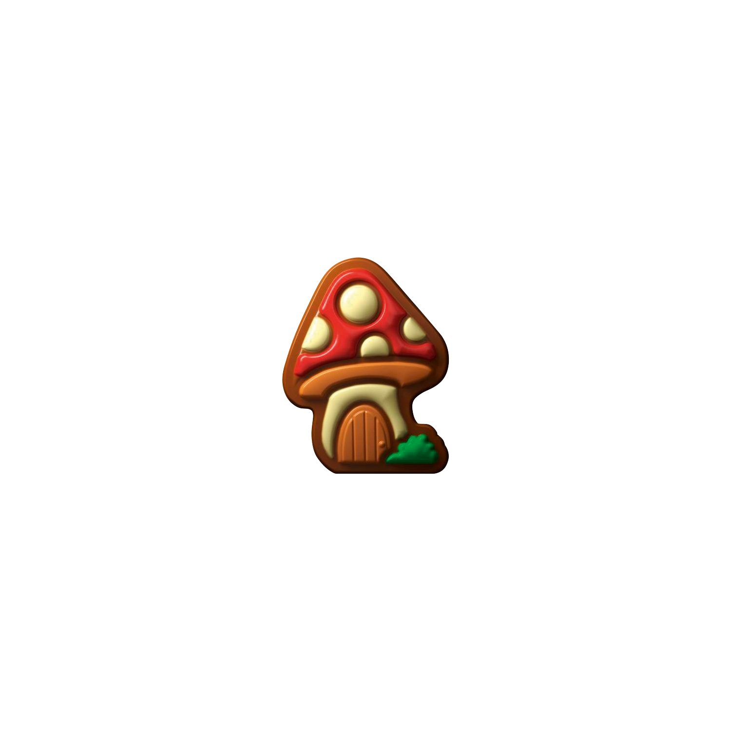 Decorated milk chocolate mushroom 12.5g x 1.8kg